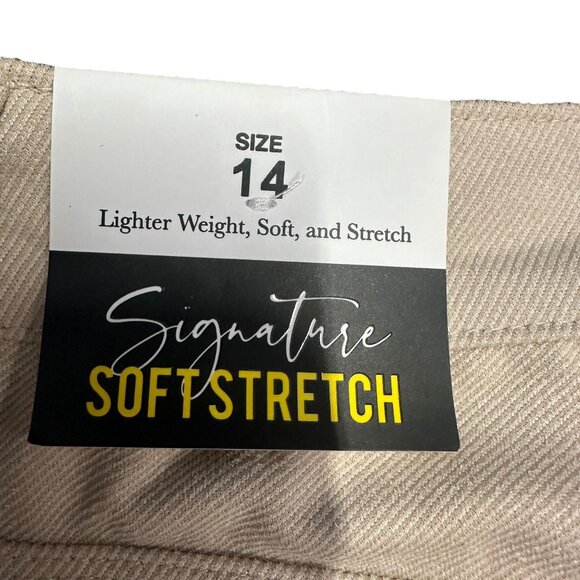 NWT Royalty For Me Womens 14 Signature Soft Stretch Pants Winter Stretchy Design - Picture 12 of 16